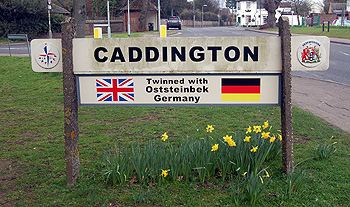Caddington sign March 2012